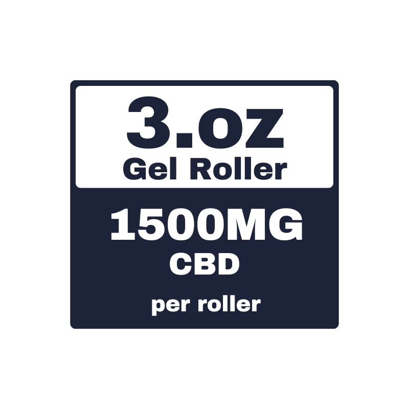 XFreeze CBD Pain Gel Roller 1500mg - Image 3