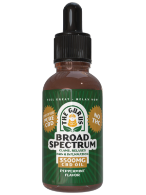 Broad Spectrum 3500mg Peppermint Flavor