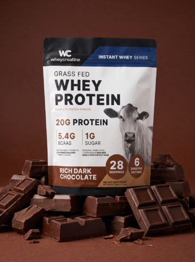 Chocolate Whey Protein Isolate (Grass-Fed / 28 Servings)