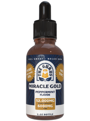 Miracle Gold 52,000mg - Contains 6000mg CBG - Double Bottle - Does Not Contain THC