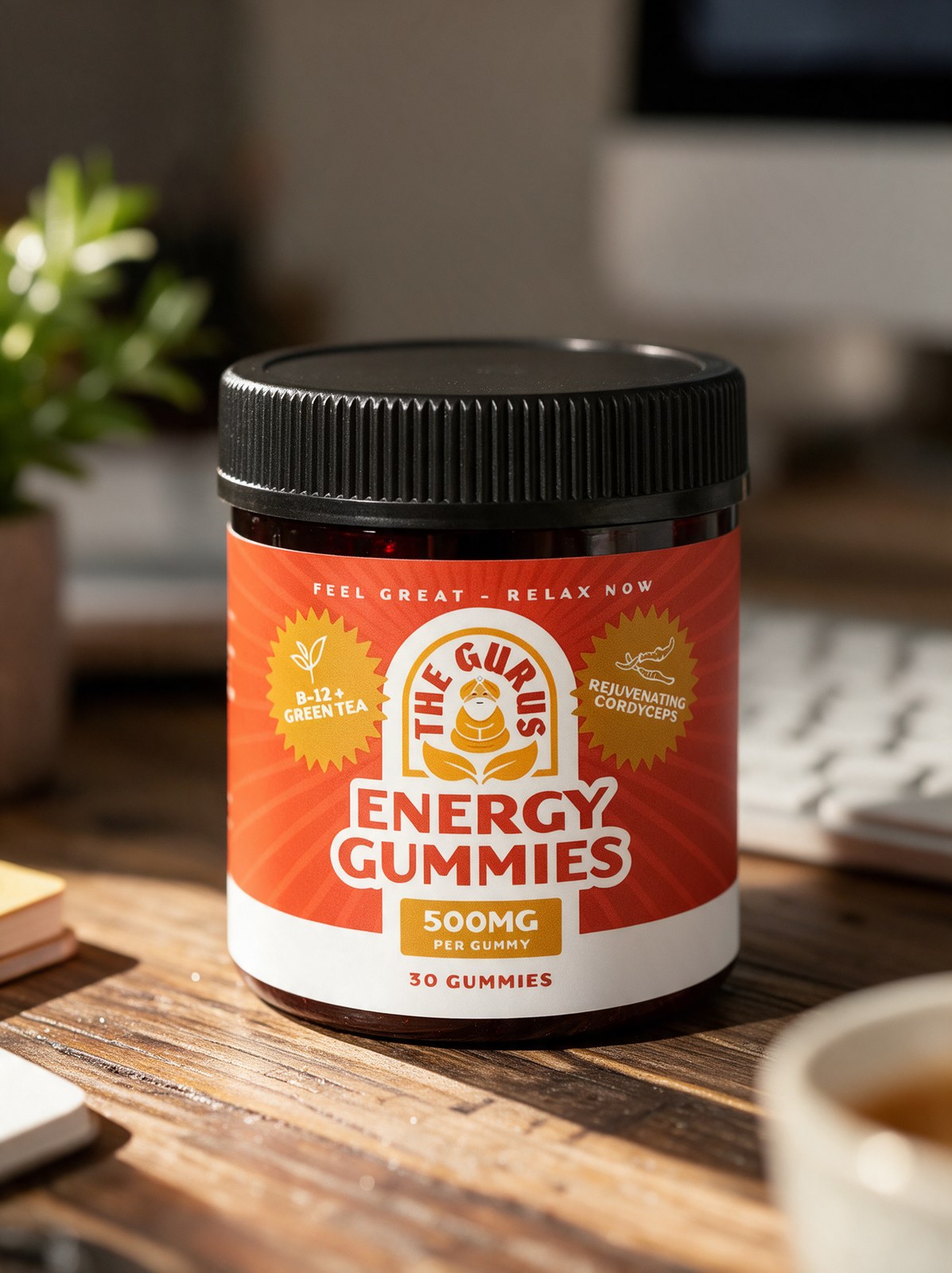 Energy Gummies (30 ct / 500 mg)