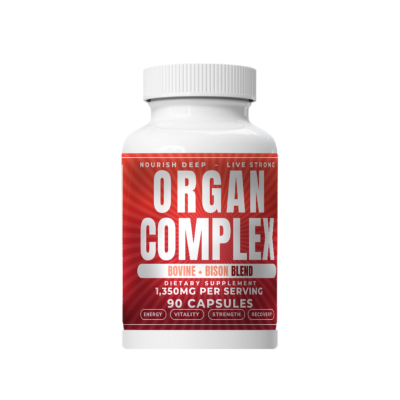 Organ Complex — Bovine + Bison Blend (90 ct / 1,350 mg)
