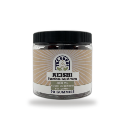 Reishi Mushroom Gummies (90 Count / 2000 mg)