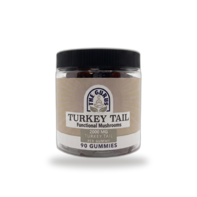 Turkey Tail Mushroom Gummies (90 Count / 2000 mg)