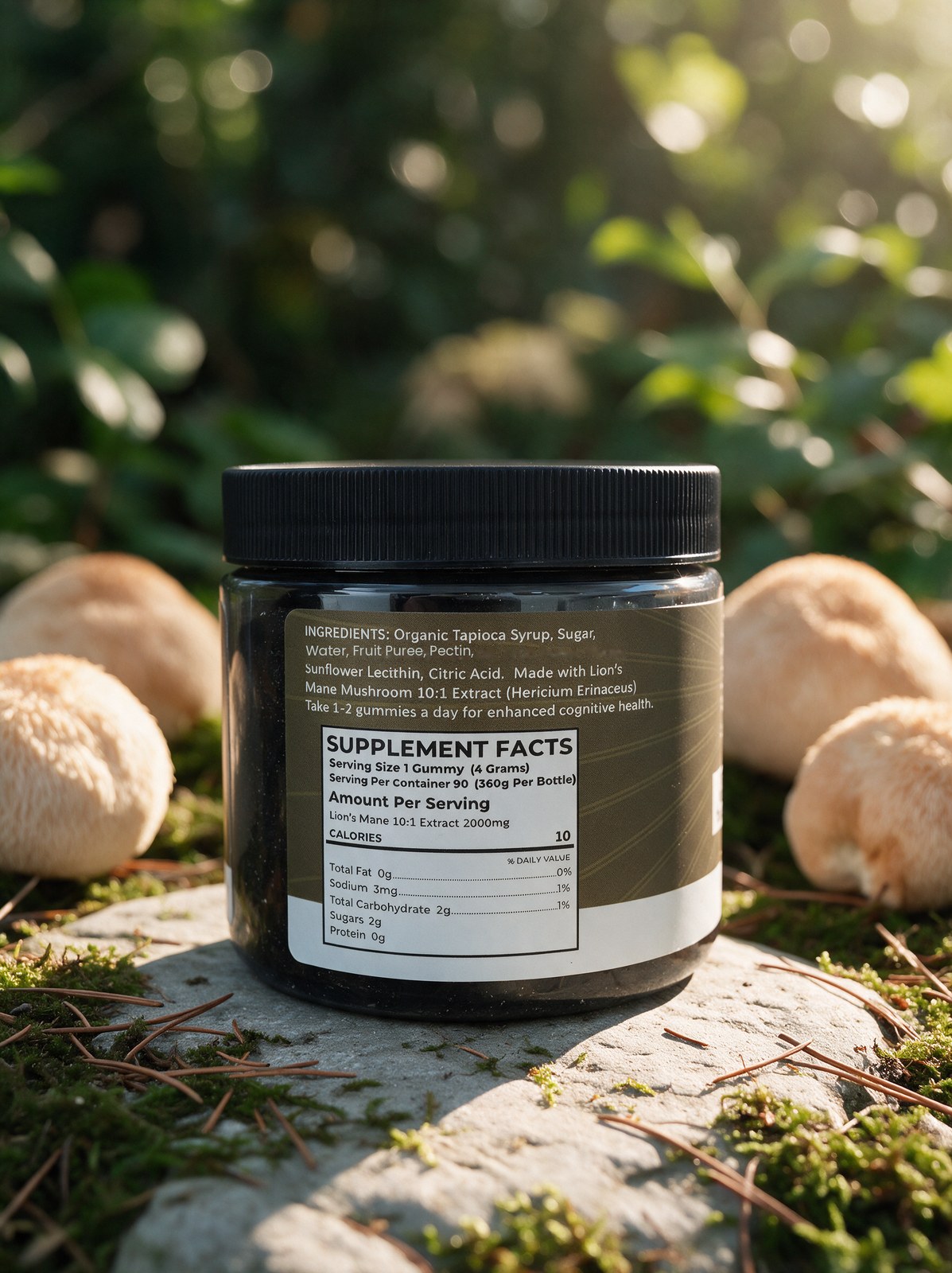 Lion's Mane Mushroom Gummies (90 ct / 2,000 mg) - Image 2