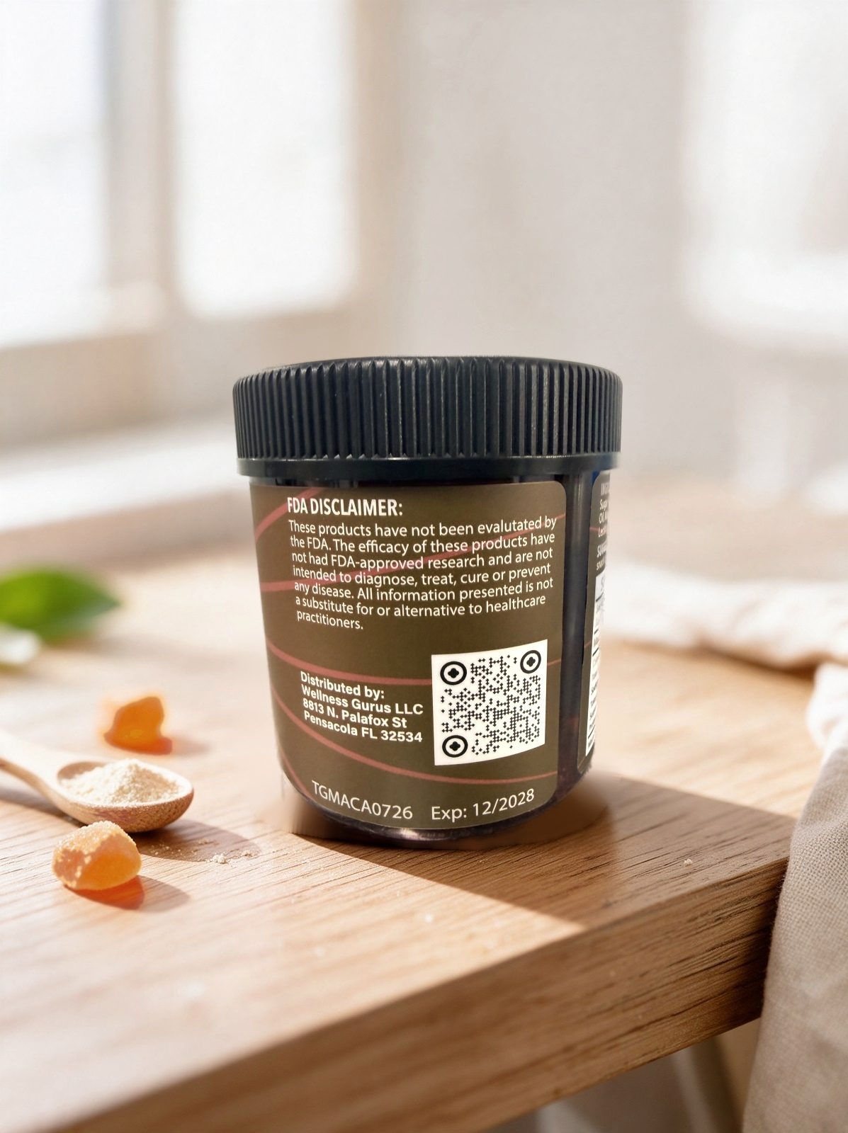 Maca Root Gummies (40 ct / 250 mg per gummy) - Image 3